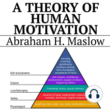 Listen to A Theory of Human Motivation Audiobook by Abraham H. Maslow