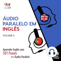 Áudio Paralelo em Inglês: Aprender Inglês com 501 Frases em Áudio Paralelo - Volume 2