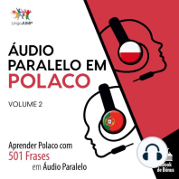 Áudio Paralelo em Polaco: Aprender Polaco com 501 Frases em Áudio Paralelo - Volume 2