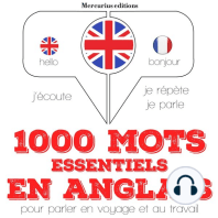 1000 mots essentiels en anglais