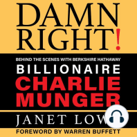 Damn Right: Behind the Scenes with Berkshire Hathaway Billionaire Charlie Munger [Revised]