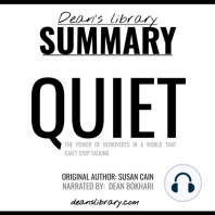 Summary: Quiet by Susan Cain