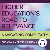 Higher Education's Road to Relevance: Navigating Complexity