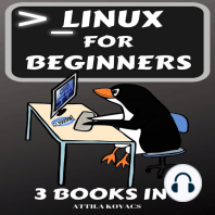 Linux for Beginners: 3 BOOKS IN 1