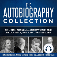 Autobiography Collection: Benjamin Franklin, Andrew Carnegie, Nikola Tesla, and John D. Rockefeller