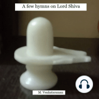 A few hymns on Lord Shiva