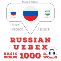 Русский язык - узбекский