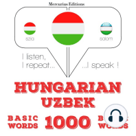 Magyar - üzbég