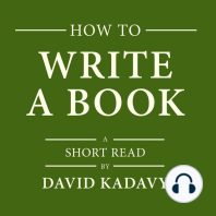 How to Write a Book