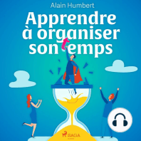 Apprendre à organiser son temps