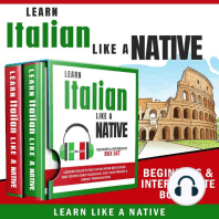 Learn Italian Like a Native – Beginners & Intermediate Box set