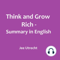 Think and Grow rich - Summary in English