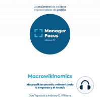 Resumen de Macrowikinomics de Don Tapscott y Anthony D. Williams