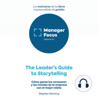 Resumen de The Leader's Guide to Storytelling de Stephen Denning