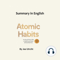 Atomic habits - Summary in English