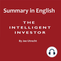 Intelligent investor - Summary in English