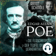 Die Flaschenpost / Der Teufel der Verkehrtheit - Arndt Schmöle liest Edgar Allan Poe, Band 10 (Ungekürzt)