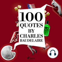 100 Quotes by Charles Baudelaire