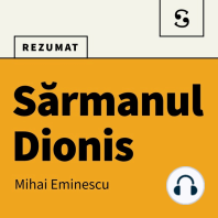 Sărmanul Dionis - Rezumat