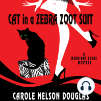 Cat in a Zebra Zoot Suit