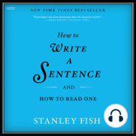 How to Write a Sentence