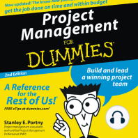 Project Management For Dummies