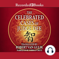The Celebrated Cases of Judge Dee