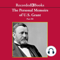 Personal Memoirs of Ulysses S. Grant, Part Three