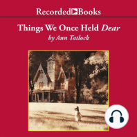 Things We Once Held Dear