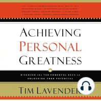 Achieving Personal Greatness