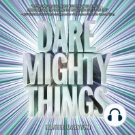 Dare Mighty Things