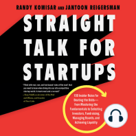 Straight Talk for Startups