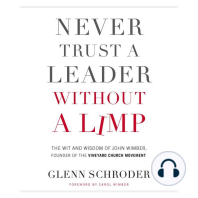 Never Trust a Leader Without a Limp