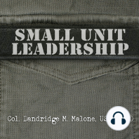 Small Unit Leadership