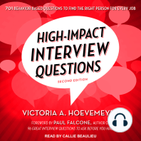 High-Impact Interview Questions