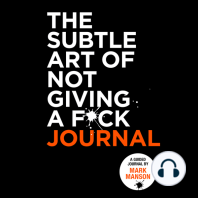 The Subtle Art of Not Giving a F*ck Journal