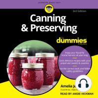 Canning & Preserving For Dummies