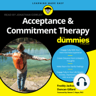 Acceptance and Commitment Therapy For Dummies