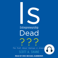 Is Entrepreneurship Dead?