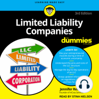 Limited Liability Companies For Dummies: 3rd Edition