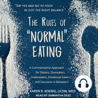 The Rules of “Normal” Eating