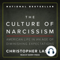 The Culture of Narcissism