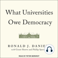 What Universities Owe Democracy