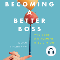 Becoming A Better Boss