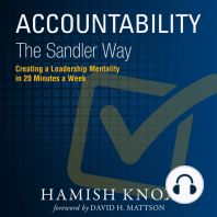 Accountability the Sandler Way