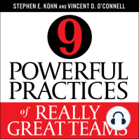 9 Powerful Practices of Really Great Teams