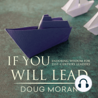 If You Will Lead