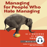 Managing for People Who Hate Managing