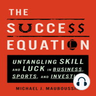 The Success Equation