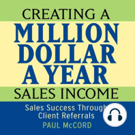 Creating a Million Dollar A Year Sales Income
